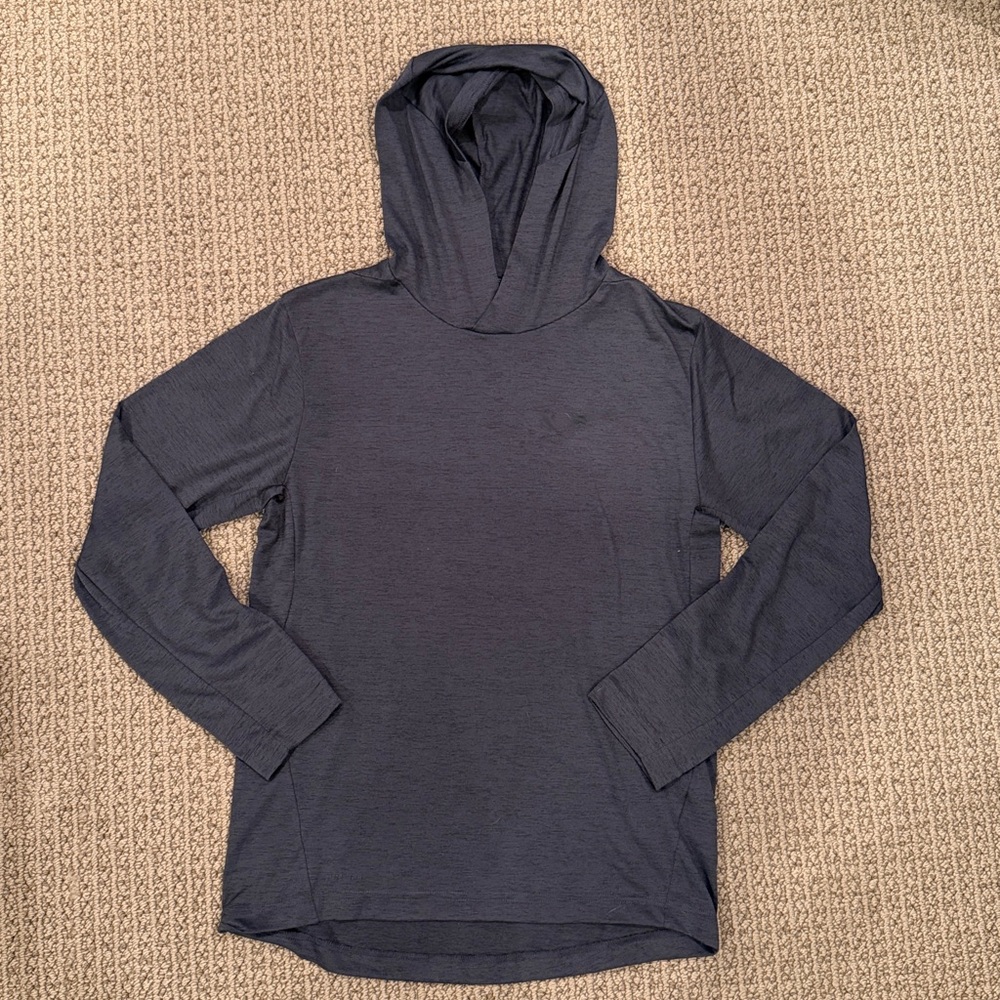Nike Dri-Fit hoodie, youth large, dark gray